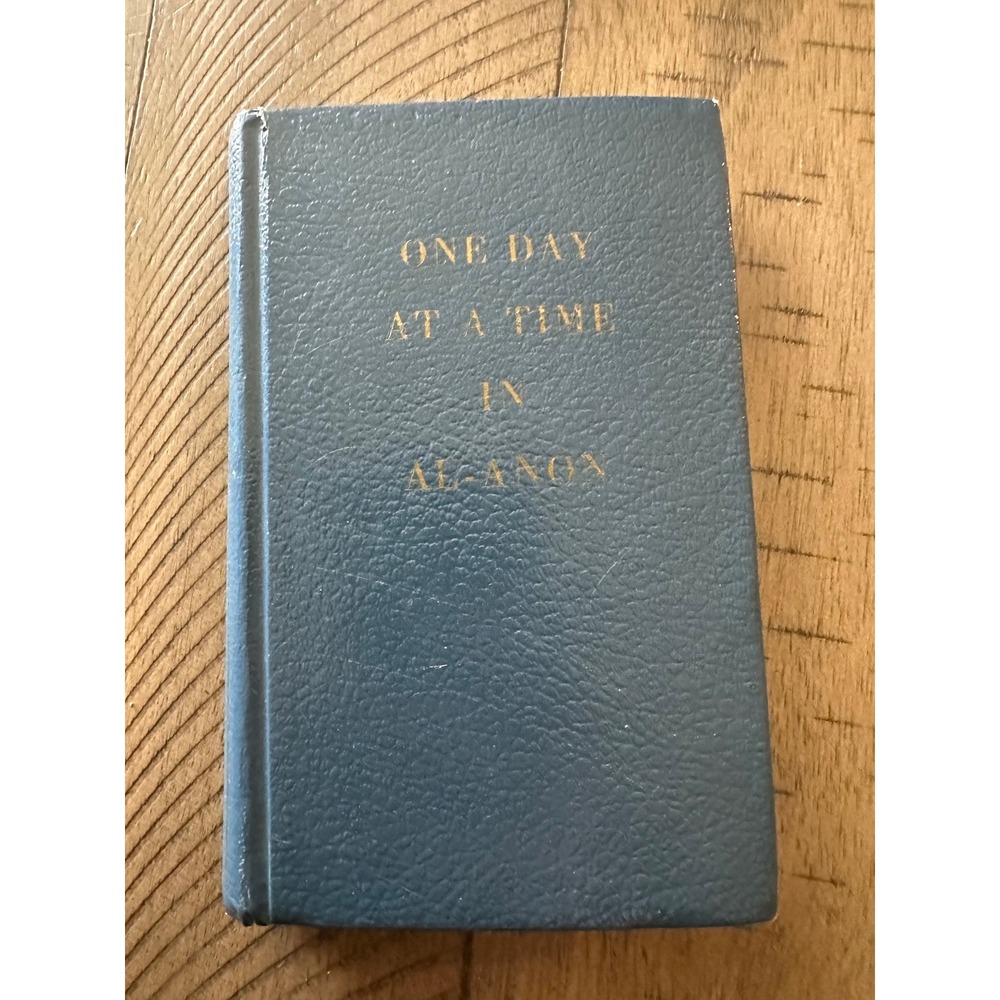 Vintage One Day at a Time in Al-Anon‎ (B-6) - 1987 Hardcover Recovery Book